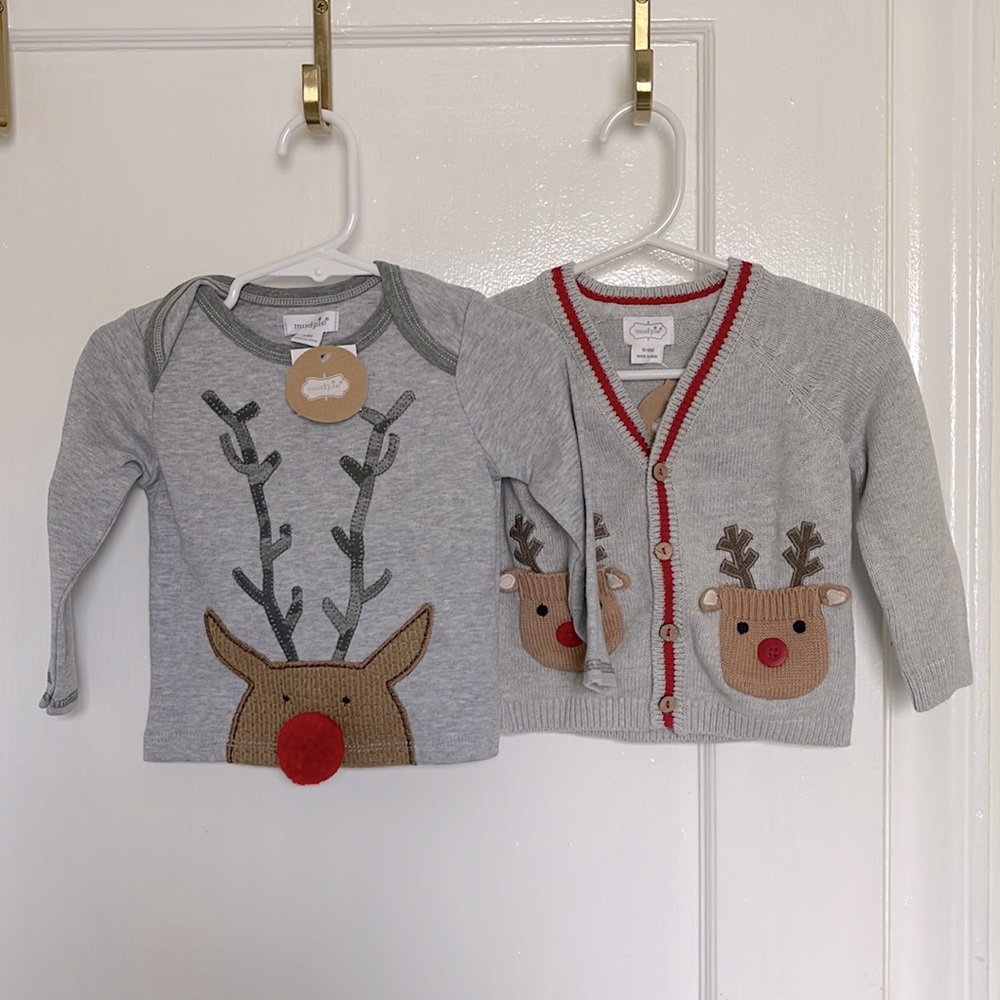 BABY NWT Reindeer Set